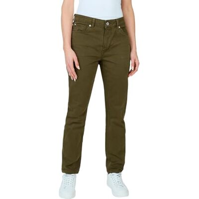 Pepe Jeans dam avsmalnande jeans Hw Pl204591, jeans, grön, 31W/28L, Grön (Bladgrön), 31W x 28L Pepe Jeans dam avsmalnande jeans Hw Pl204591, jeans, grön, 31W/28L, Grön (Bladgrön), 31W x 28L