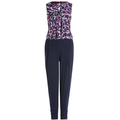 Vera Mont damjumpsuit med klippta outs, Rosa/Blå, 44 Vera Mont damjumpsuit med klippta outs, Rosa/Blå, 44