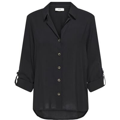 JDY LAUREL Life L/S Shirt WVN Dia, svart, XS JDY LAUREL Life L/S Shirt WVN Dia, svart, XS