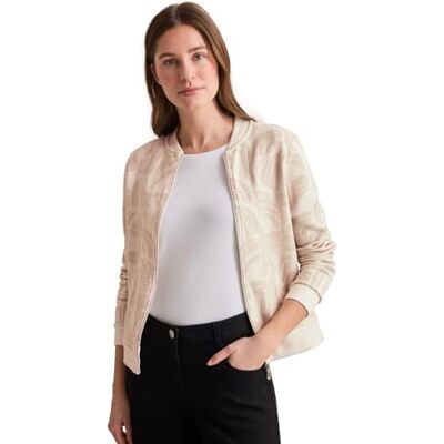 Cecil Jaquard-jacka för kvinnor, Pärla beige, XXL Cecil Jaquard-jacka för kvinnor, Pärla beige, XXL
