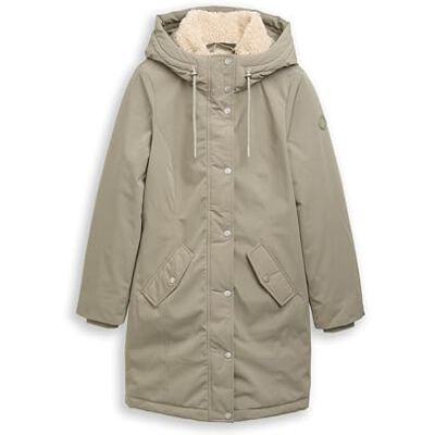 TOM TAILOR dam 1047531 jacka, 10678-Smoked oliv, XXL, 10678 – Rökt oliv, XXL TOM TAILOR dam 1047531 jacka, 10678-Smoked oliv, XXL, 10678 – Rökt oliv, XXL