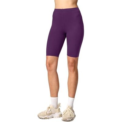 Merry Style Dam Kortaa Leggings MS10-145(Plommon, M) Merry Style Dam Kortaa Leggings MS10-145(Plommon, M)