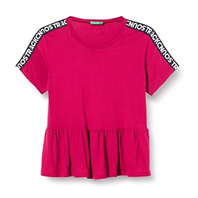 United T-shirt för flickor, Fucsia 04l, M United T-shirt för flickor, Fucsia 04l, M
