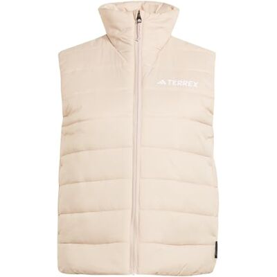 adidas Kobiety Terrex Multi Essentials CLIMAWARM Padded Vest, wonder taupe, XS adidas Kobiety Terrex Multi Essentials CLIMAWARM Padded Vest, wonder taupe, XS