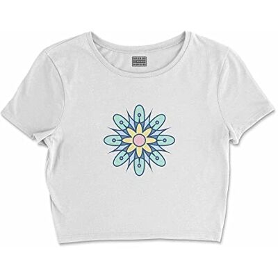 Bona Basics , Digital tryckt basic t-shirt för damer,% 100 bomull, vit, ledig, damtoppar, storlek: XL, Vit, XL Kort Bona Basics , Digital tryckt basic t-shirt för damer,% 100 bomull, vit, ledig, damtoppar, storlek: XL, Vit, XL Kort