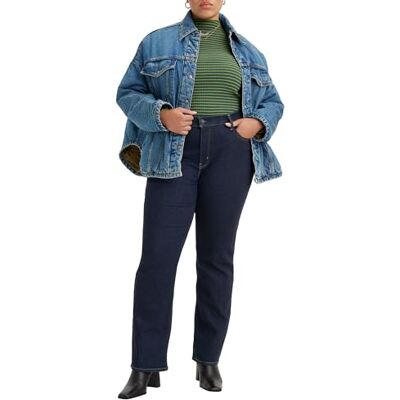Levi's dam Jeans Plus Size 724™ High Rise Straight Jeans Femme, Blue Wave Rinse, 18 M Levi's dam Jeans Plus Size 724™ High Rise Straight Jeans Femme, Blue Wave Rinse, 18 M