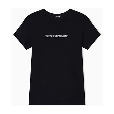 Giorgio Armani Essential Cotton Crew Neck T-shirt för kvinnor, svart, XS, normal, Svart skönhet, XS Giorgio Armani Essential Cotton Crew Neck T-shirt för kvinnor, svart, XS, normal, Svart skönhet, XS