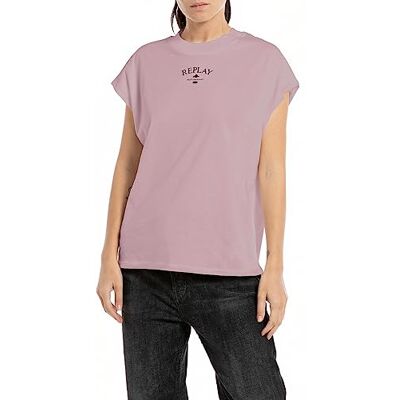 Replay dam tshirt, 465 pulverros, S Replay dam tshirt, 465 pulverros, S