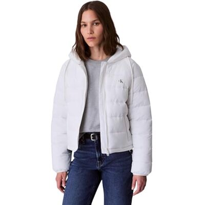 Calvin jeans dam lätt logotyp puffer LV047C521G jackor, vit (snövit), XXS, Vit (snövit), XXS Calvin jeans dam lätt logotyp puffer LV047C521G jackor, vit (snövit), XXS, Vit (snövit), XXS