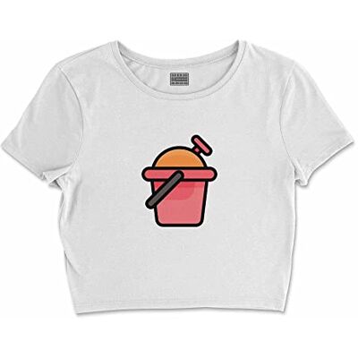 Bona Basics , Digital tryckt basic t-shirt för damer,% 100 bomull, vit, ledig, damtoppar, storlek: M, Vit, M Kort Bona Basics , Digital tryckt basic t-shirt för damer,% 100 bomull, vit, ledig, damtoppar, storlek: M, Vit, M Kort
