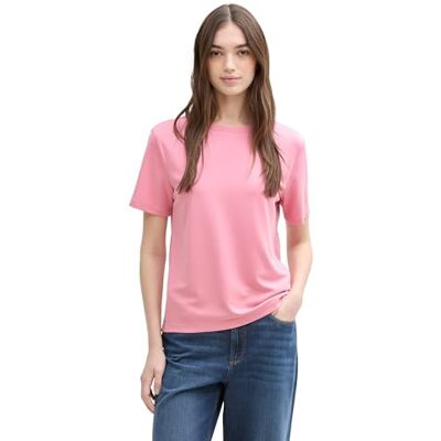 TOM TAILOR Denim T-shirt för kvinnor, 36321 – Light Dusty Pink, XL TOM TAILOR Denim T-shirt för kvinnor, 36321 – Light Dusty Pink, XL