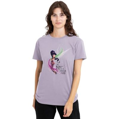 Disney dam Fairies I'm Not A Tinker Fairy With Vidia Ladies T Shirt, Lavendar T-tröja Disney dam Fairies I'm Not A Tinker Fairy With Vidia Ladies T Shirt, Lavendar T-tröja