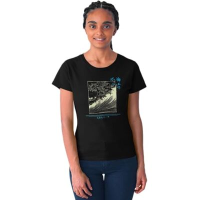 cotton division T-shirt dam, svart, XXL cotton division T-shirt dam, svart, XXL