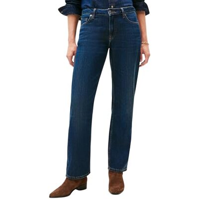 Tommy Hilfiger Dam DNM Milo Classic Straight RW WW0WW47487 Rak, Denim, 3024, Denim (Milo), 24W x 30L Tommy Hilfiger Dam DNM Milo Classic Straight RW WW0WW47487 Rak, Denim, 3024, Denim (Milo), 24W x 30L
