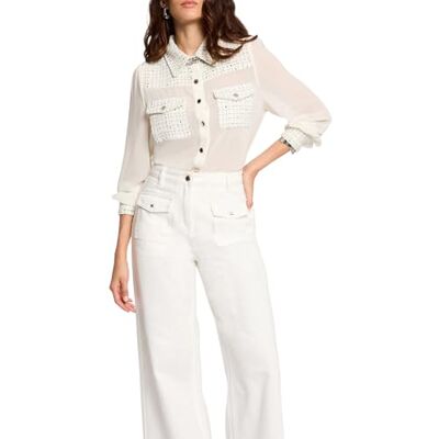 Morgan Blus, Elfenben M, 32 Morgan Blus, Elfenben M, 32