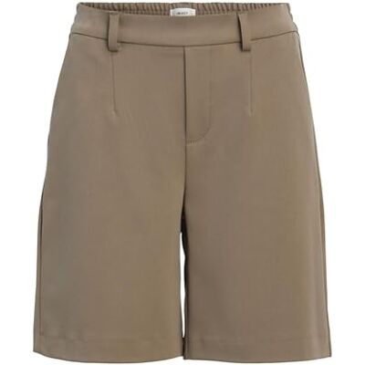 Object Kvinnors OBJLISA MW Wide NOOS shorts, fossil, 34 Object Kvinnors OBJLISA MW Wide NOOS shorts, fossil, 34