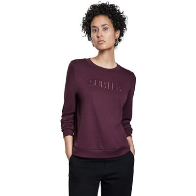 Street One Skjorta med ord, Mulberry Red, 36 Street One Skjorta med ord, Mulberry Red, 36