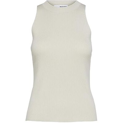 SELECTED FEMME stickad topp, ärmlös, Björk, XS SELECTED FEMME stickad topp, ärmlös, Björk, XS