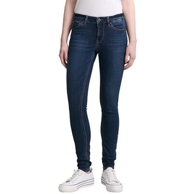 TOM TAILOR Denim Damer jeans 202212 Jona Extra Skinny, 10282 Dark Stone Wash Denim, 30W / 34L TOM TAILOR Denim Damer jeans 202212 Jona Extra Skinny, 10282 Dark Stone Wash Denim, 30W / 34L