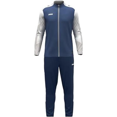 JAKO Unisex polyesterdräkt Dynamic, nattblå/vit/ljusgrå, XXL JAKO Unisex polyesterdräkt Dynamic, nattblå/vit/ljusgrå, XXL