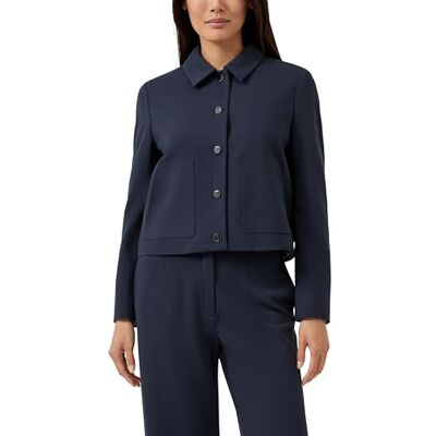 s.Oliver BLACK LABEL Boxy-jacka med skjortkrage, 5924, 44 s.Oliver BLACK LABEL Boxy-jacka med skjortkrage, 5924, 44