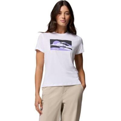 Columbia dam Ruby Springs Graphic Fitted Short Sleeve kortärmad t-shirt Columbia dam Ruby Springs Graphic Fitted Short Sleeve kortärmad t-shirt