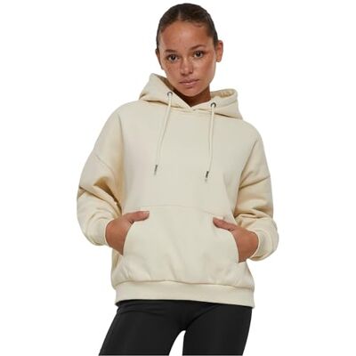 Urban Classics Dam oversized ultra tung huvtröja för kvinnor, sand, L Urban Classics Dam oversized ultra tung huvtröja för kvinnor, sand, L
