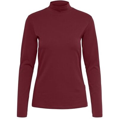 JDY ava New Turtleneck Top JRS Noos, Cabernet, XL JDY ava New Turtleneck Top JRS Noos, Cabernet, XL