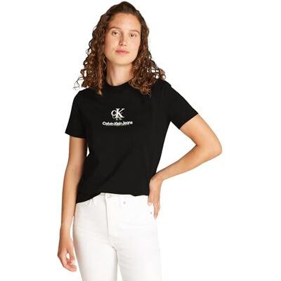 Calvin CK JEANS Dam SHADOW GRAFHIC REGULAR T-SHIRT J20J225545, Svart (Svart (Svart (Svart (Svart (Svart (Svart (Svart (Svart T), XXS, Svart (k svart), XXS Calvin CK JEANS Dam SHADOW GRAFHIC REGULAR T-SHIRT J20J225545, Svart (Svart (Svart (Svart (Svart (Svart (Svart (Svart (Svart T), XXS, Svart (k svart), XXS