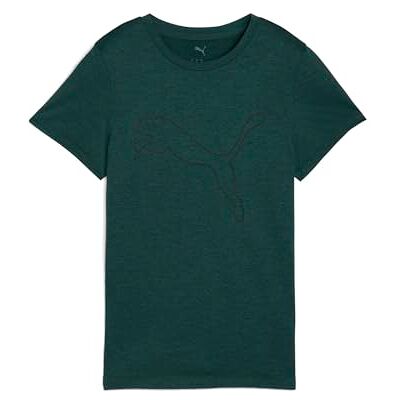 PUMA W TAD Essential Heather Logo Tee PUMA W TAD Essential Heather Logo Tee