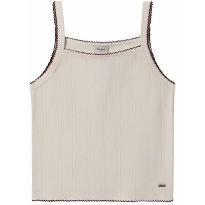Pepe Jeans flicka Galadriel t-shirt, vit (Mousse White), 14 Pepe Jeans flicka Galadriel t-shirt, vit (Mousse White), 14