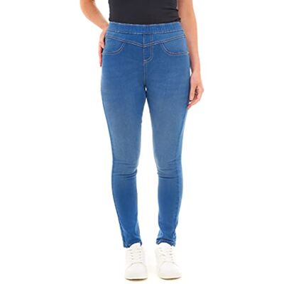 M17 Jeggings jeans skinny fit byxor dam, Ljus blå, 48 M17 Jeggings jeans skinny fit byxor dam, Ljus blå, 48