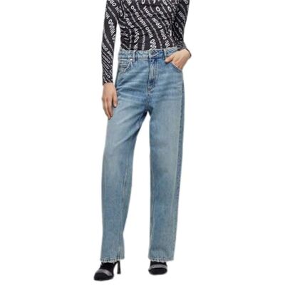 HUGO Gisanna jeans för kvinnor, Ljus/pastellblå 450, 27W / 32L HUGO Gisanna jeans för kvinnor, Ljus/pastellblå 450, 27W / 32L