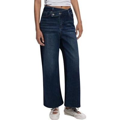 Desigual Denim_Twist, 5008 Denim Dark Blue, XS, Blå, XS Desigual Denim_Twist, 5008 Denim Dark Blue, XS, Blå, XS