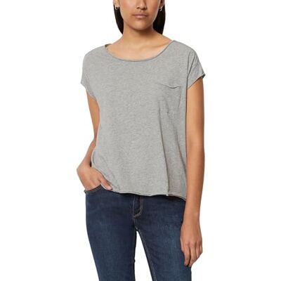 Marc O'Polo Denim dam-t-shirt av ekologisk bomull avslappnad passform, Stenmelerad, XXL Marc O'Polo Denim dam-t-shirt av ekologisk bomull avslappnad passform, Stenmelerad, XXL