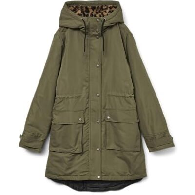 VERO MODA Vmsavanne Coat Ga Boo, Druva blad, XL VERO MODA Vmsavanne Coat Ga Boo, Druva blad, XL