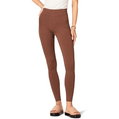 Amazon Essentials dam Ponte Legging (finns i plusstorlek), djupbrun, XX-Large Amazon Essentials dam Ponte Legging (finns i plusstorlek), djupbrun, XX-Large