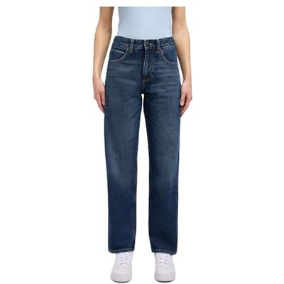 Lee Rider Classic Jeans för kvinnor, Hyper Dark, 33W x 33L Lee Rider Classic Jeans för kvinnor, Hyper Dark, 33W x 33L