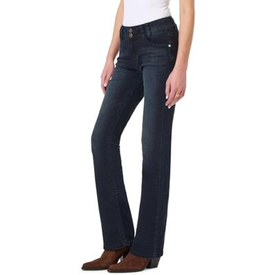 WallFlower Lång Inseam Luscious Curvy Bootcut jeans, Blackberry, 9 Shorts WallFlower Lång Inseam Luscious Curvy Bootcut jeans, Blackberry, 9 Shorts