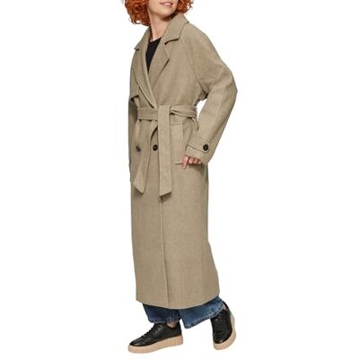 QS kappa med knytbälte, 78W0, XL QS kappa med knytbälte, 78W0, XL