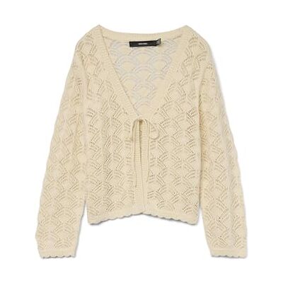 VERO MODA VMNEWVERENA 3/4 V-hals cardigan Boo, Björk, S VERO MODA VMNEWVERENA 3/4 V-hals cardigan Boo, Björk, S