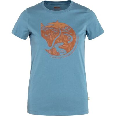 Fjällräven Fjallraven 89849-543 Arctic Fox Print T-shirt W T-shirt damer Dawn Blue Storlek XS, Dawn Blue, XS Fjällräven Fjallraven 89849-543 Arctic Fox Print T-shirt W T-shirt damer Dawn Blue Storlek XS, Dawn Blue, XS