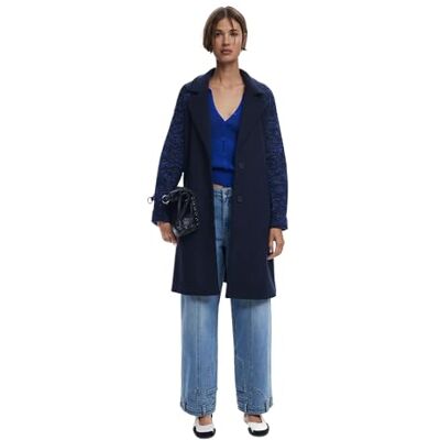 Desigual COAT_SILENT, 5032 mörkblå, M, Blå, M Desigual COAT_SILENT, 5032 mörkblå, M, Blå, M