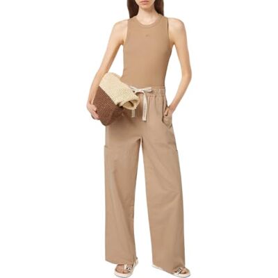 Scotch & Soda dam Casual byxor Noa High-rise Wide-leg Pull On Cargo Pant Scotch & Soda dam Casual byxor Noa High-rise Wide-leg Pull On Cargo Pant