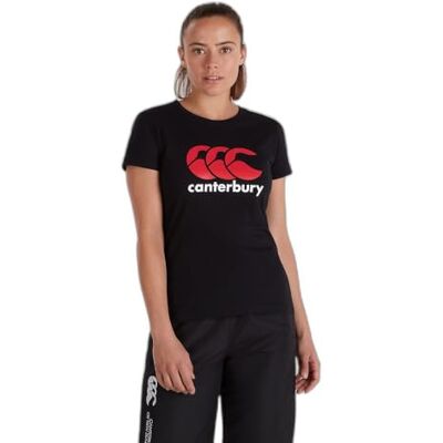 Canterbury T-shirt för kvinnor Svart 10 Canterbury T-shirt för kvinnor Svart 10