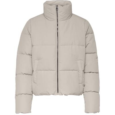 ONLY Damers Onldoly kort buffer OTW NOOS quiltad jacka, Pumice Stone, XXL ONLY Damers Onldoly kort buffer OTW NOOS quiltad jacka, Pumice Stone, XXL