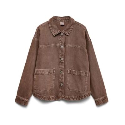 VERO MODA Vmjamie LS Denim Shacket Mix Ga Noos, Carafe, x_s Dam VERO MODA Vmjamie LS Denim Shacket Mix Ga Noos, Carafe, x_s Dam