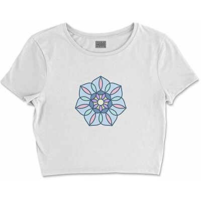 Bona Basics , Digital tryckt basic t-shirt för damer,% 100 bomull, vit, ledig, damtoppar, storlek: S, Vit, S Kort Bona Basics , Digital tryckt basic t-shirt för damer,% 100 bomull, vit, ledig, damtoppar, storlek: S, Vit, S Kort