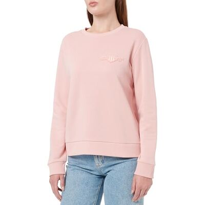 GANT REG Tonal Shield C-Neck Sweat, Sommarros, L GANT REG Tonal Shield C-Neck Sweat, Sommarros, L