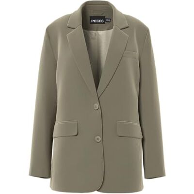 PIECES Pckamil Ls Loose Blazer Noos Bc, Overland Trek, XS PIECES Pckamil Ls Loose Blazer Noos Bc, Overland Trek, XS